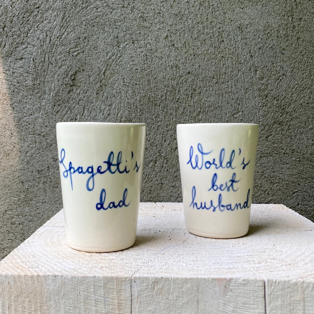 Personalized Ceramic Hand Painted Cup - Etsy | Etsy (US)