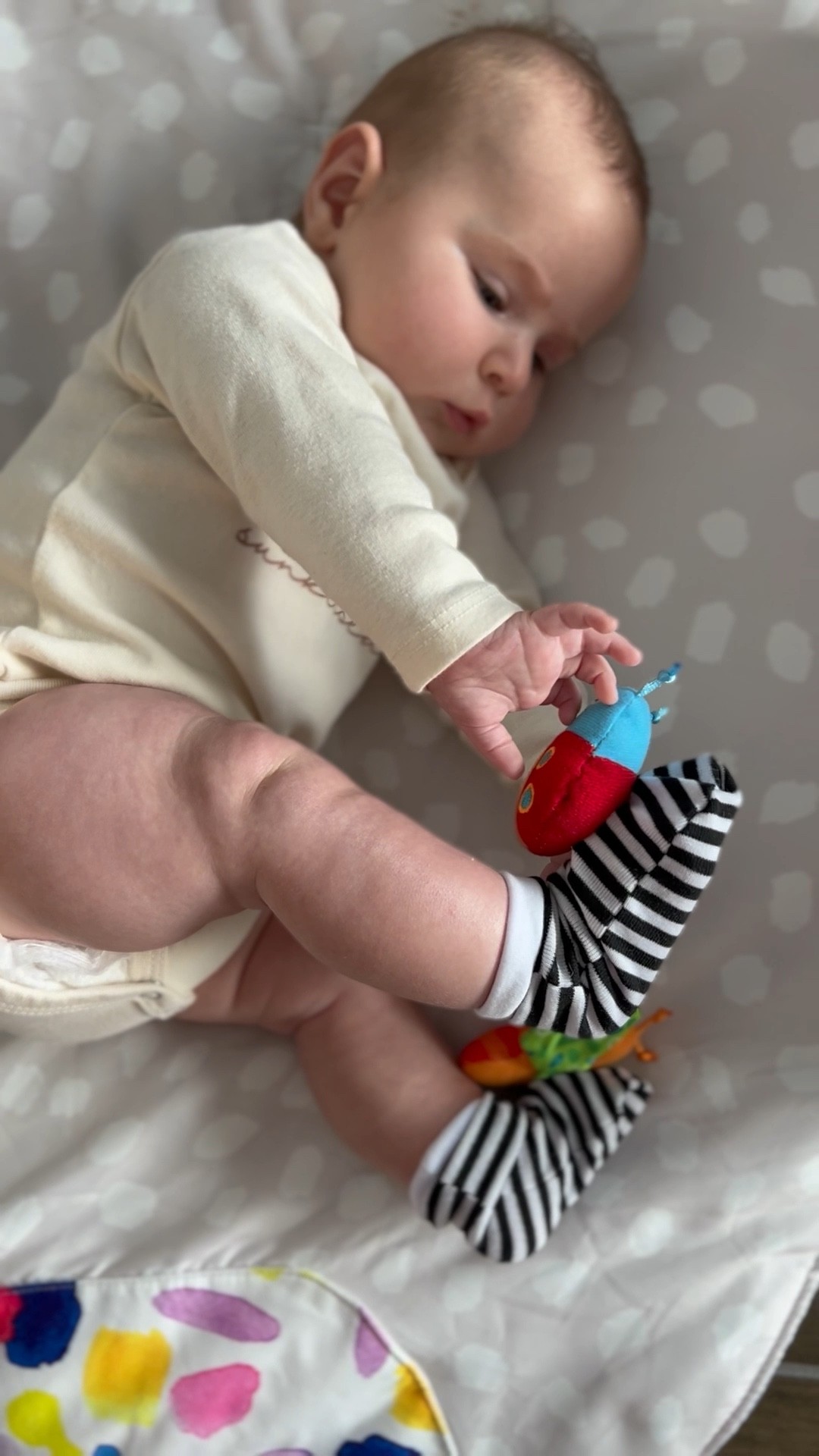Feet toys for grabbing skills

#LTKbaby