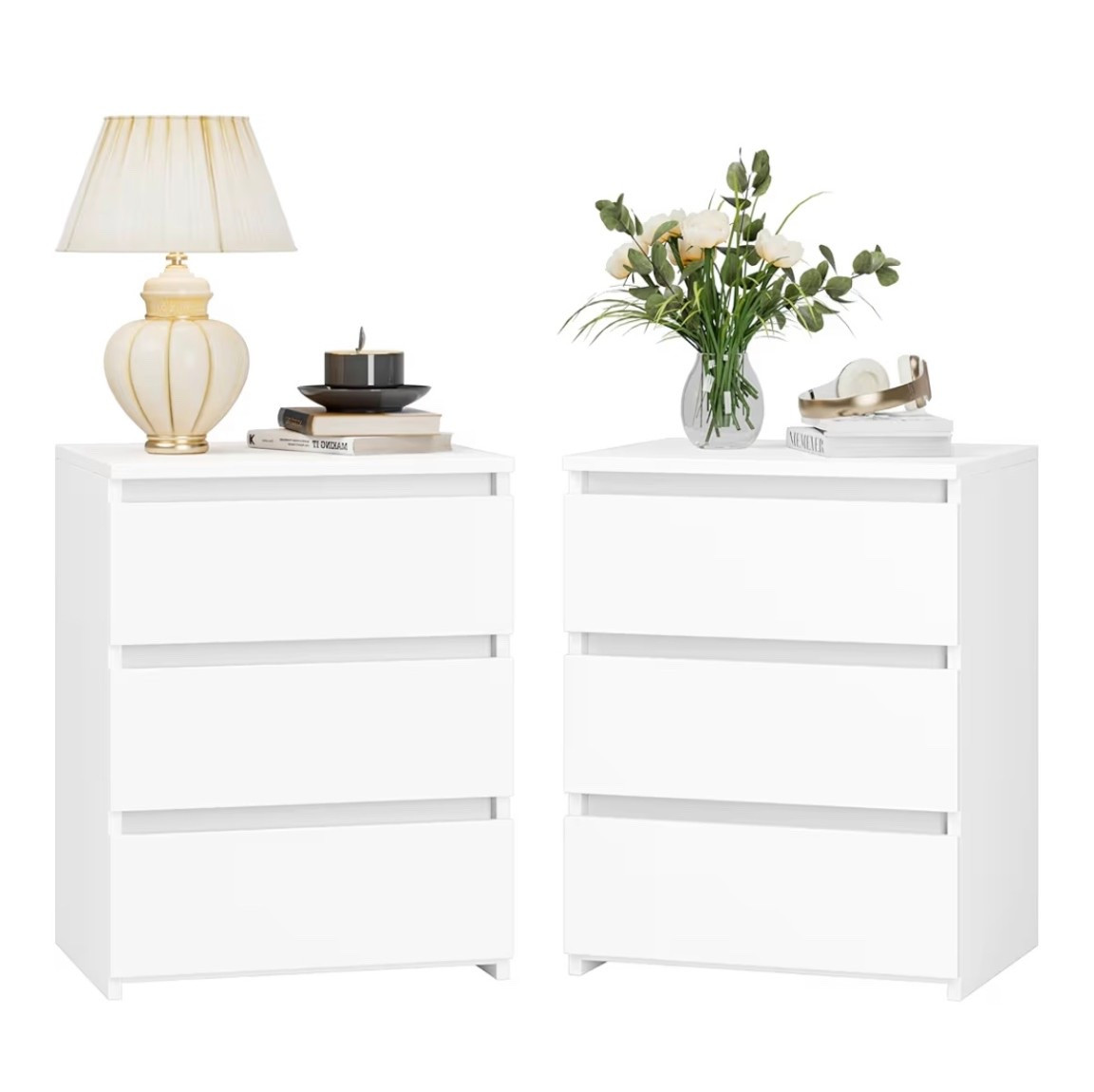 Working on transforming my work space and I need some organizational storage. I picked up these nightstands to use for storing all my beauty products and I can’t wait to see how they help me transform my space! 

- I have a vanity mirror so I didn’t wanna get a whole vanity set cause these will work perfectly!

#LTKFindsUnder100 #LTKHome #LTKGiftGuide