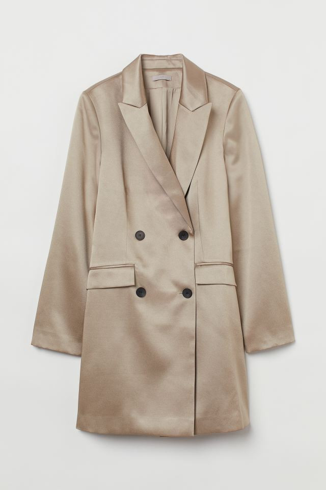 Satin Jacket Dress | H&M (US + CA)
