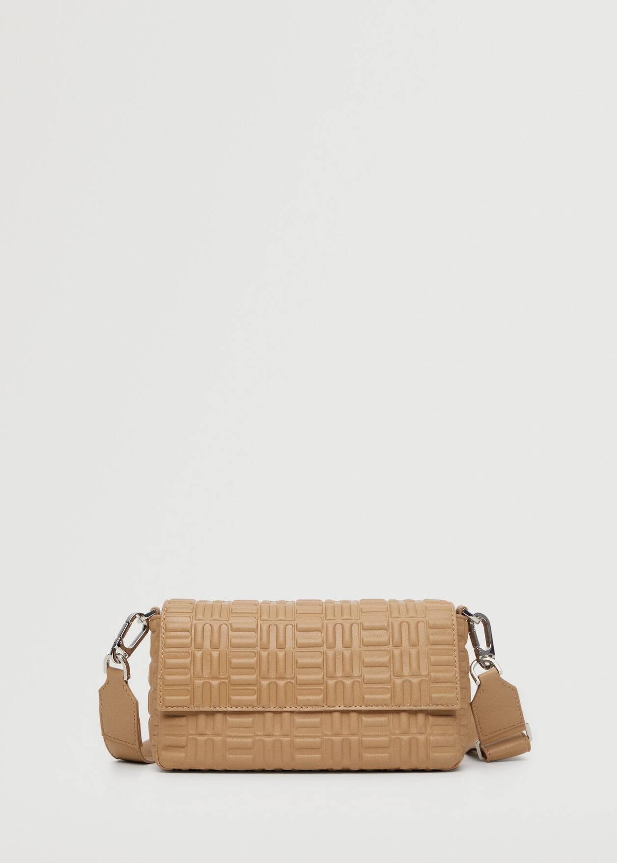 Embossed cross-body bag | MANGO (UK)