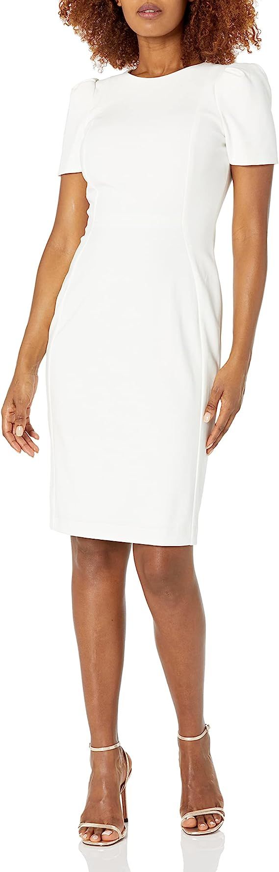 Calvin Klein Tulip Sleeve Sheath Women’s Casual Dresses with Professional Flair | Amazon (US)