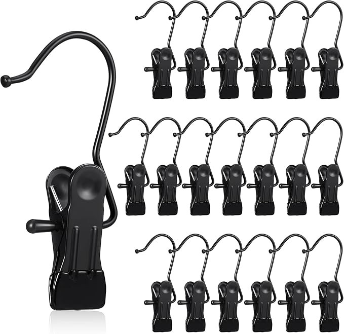 Hotop Boot Hanger for Closet, Laundry Hooks with Clips, Boot Holder, Hanging Clips, Portable Mult... | Amazon (CA)