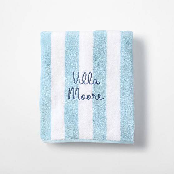 Cabana Stripe Towel | Mark and Graham