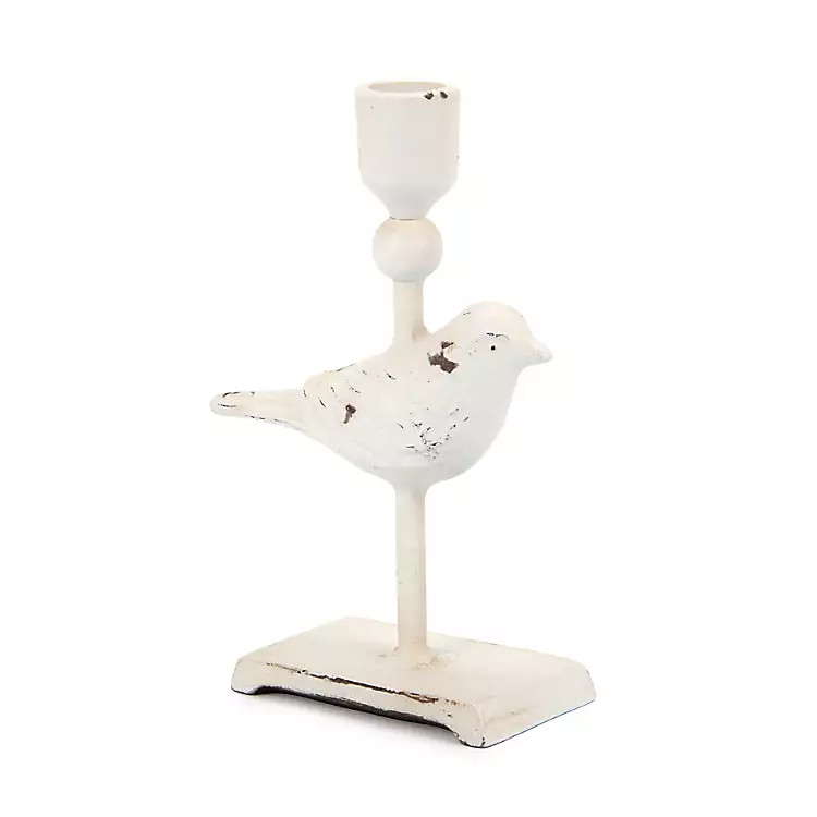 New! Bird Taper Candle Holder, 7 in. | Kirklands