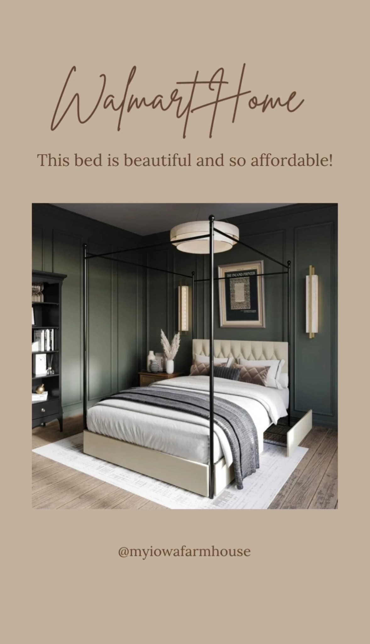 This canopy storage bed is so gorgeous and the price is amazing!

#LTKHome