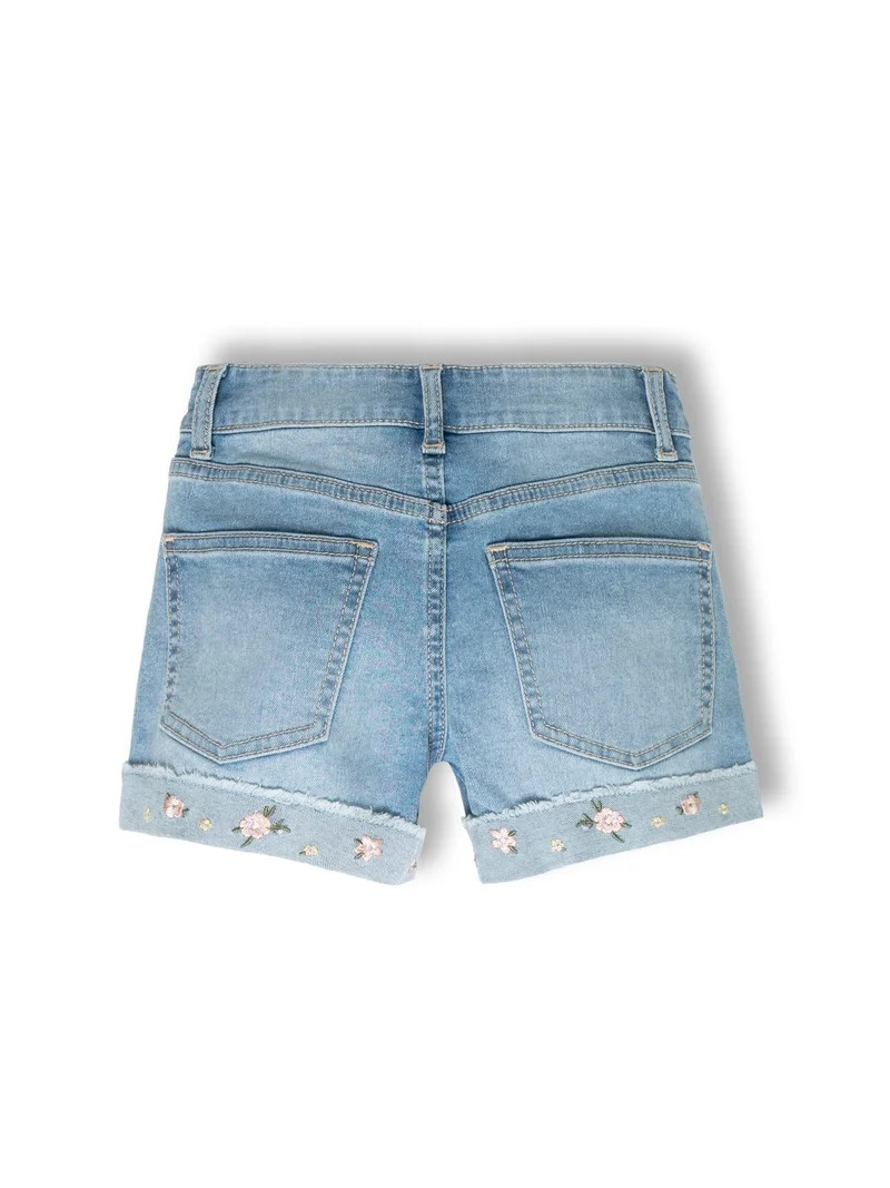 Wonder Nation Girls Fashion Denim Shorts, Size 5-18 | Walmart (US)