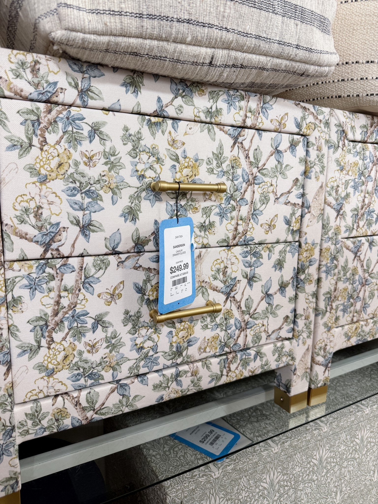 These stopped me in my tracks and it killed me to walk away without the stunning fabric covered nightstands 

#LTKHome