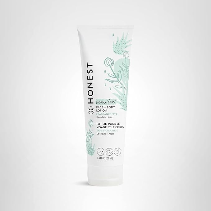 The Honest Company Hydrating Face + Body Lotion | Fast Absorbing, Naturally Derived, Hypoallergen... | Amazon (US)