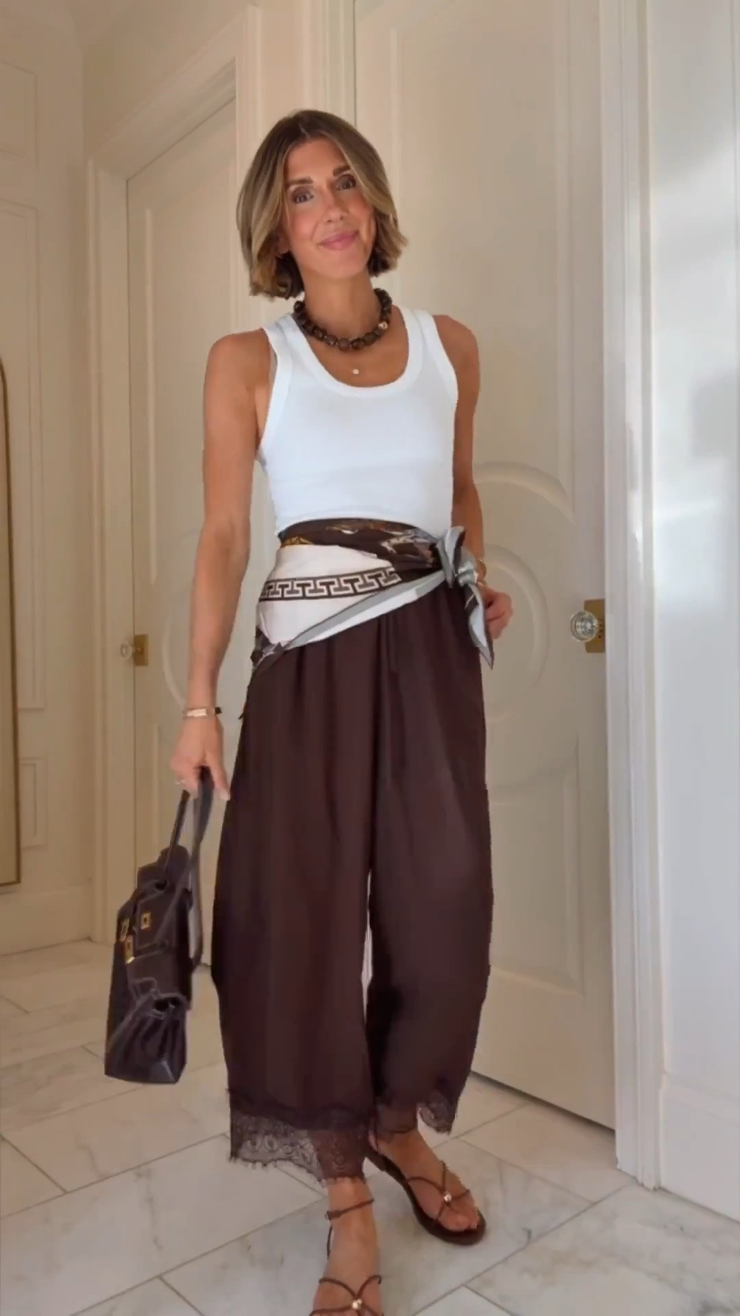 Amazon for the win! 🤍 These pants are right on trend for the season. Wearing a size small.

#LTKsummer #LTKstyletip