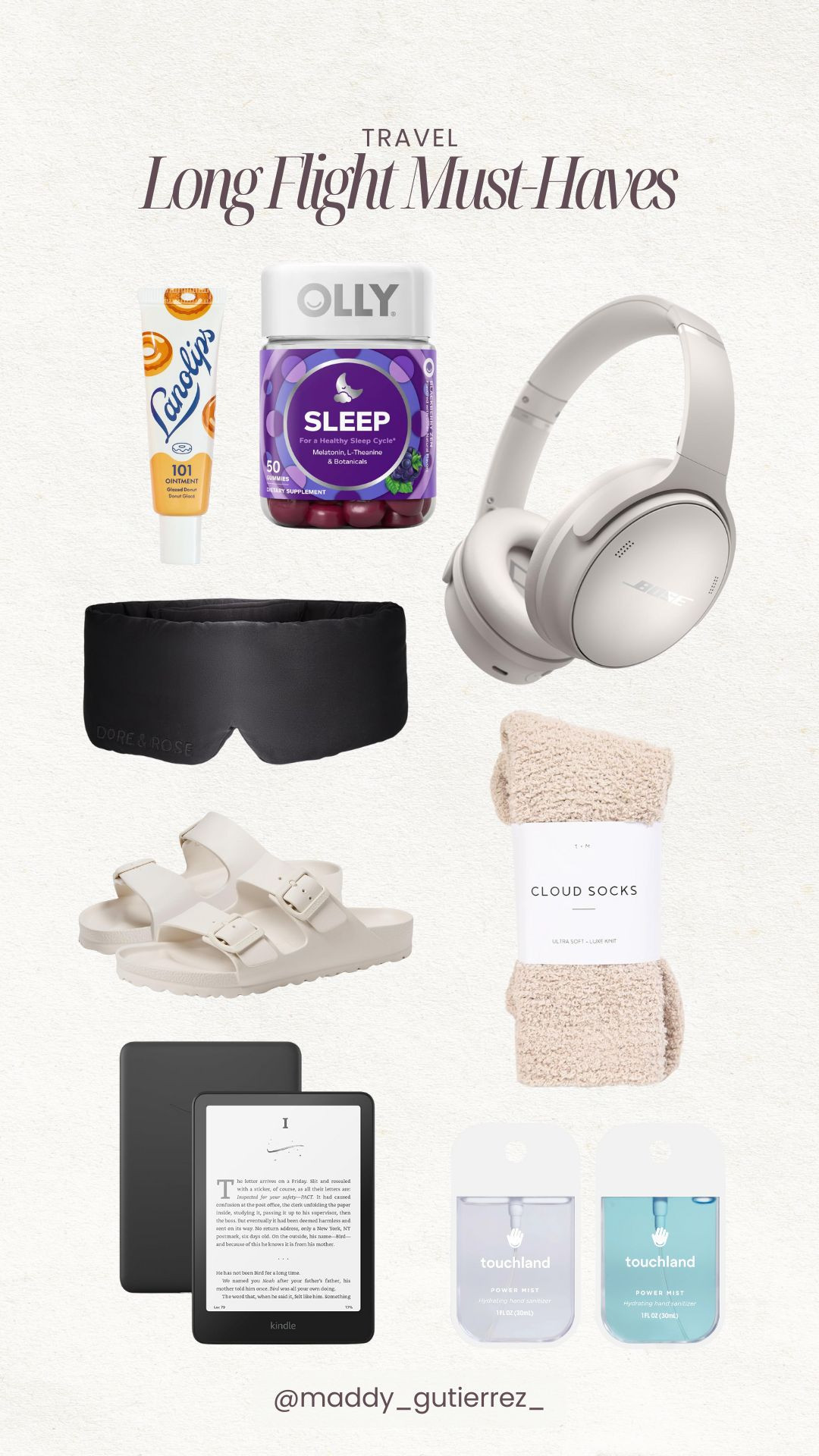 My long flight must-haves for comfort on board!  

 #LTKSeasonal #LTKTravel