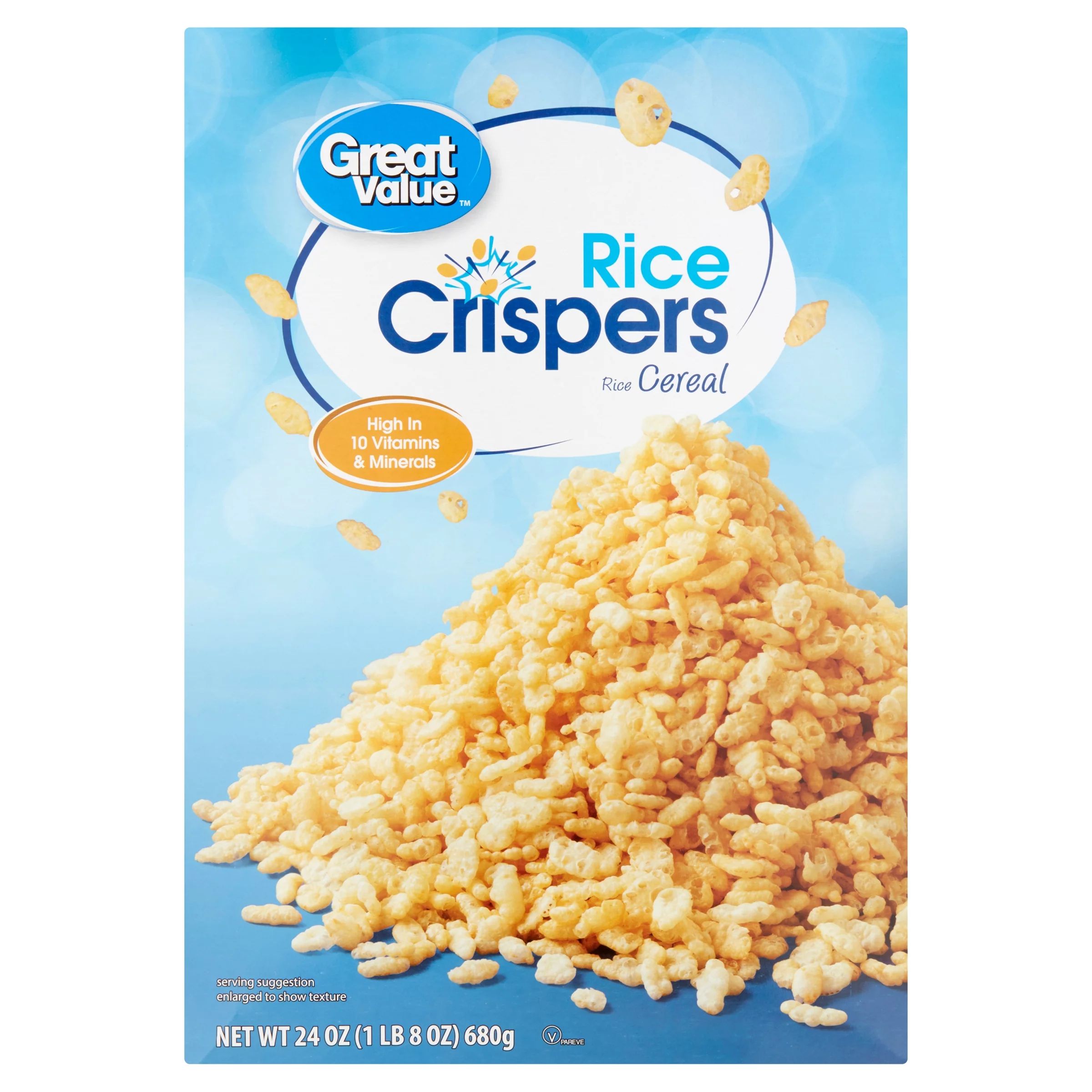 Great Value Crisp Rice Cereal, 24 oz | Walmart (US)
