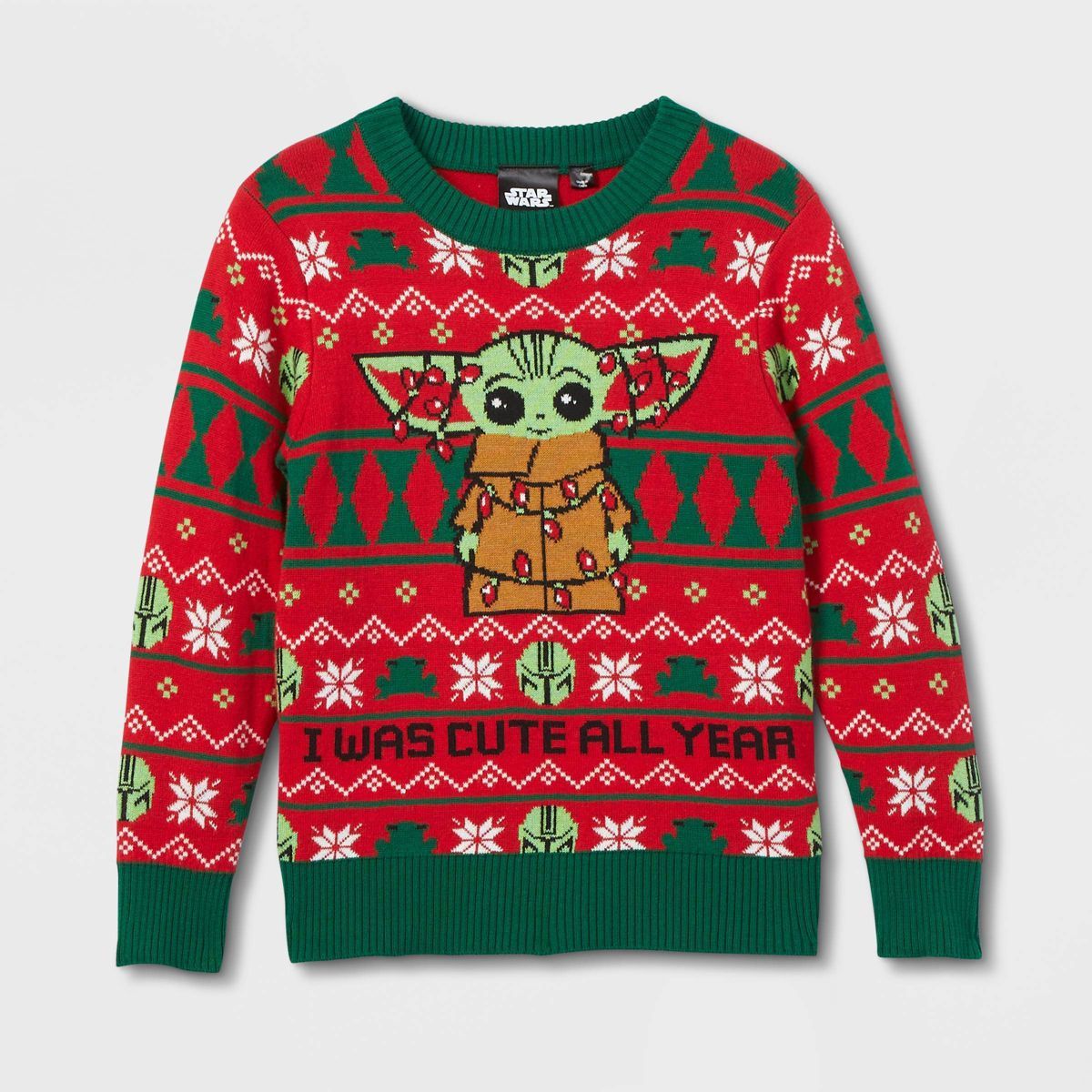 Toddler Boys' Star Wars Fair Isle Pullover Sweater | Target