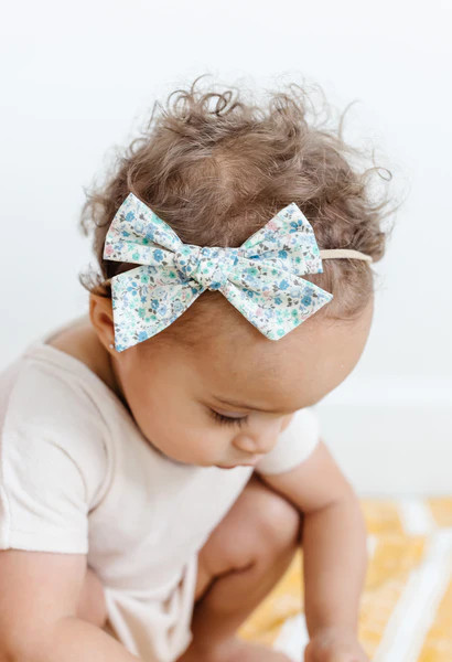 Aqua Margot Floral Poppy | Little Poppy Co
