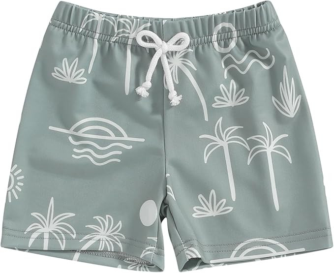 Unisex Toddler Baby Boy Girl Swim Trunks Print Swimming Shorts Board Shorts Beachwear Swimsuit In... | Amazon (US)