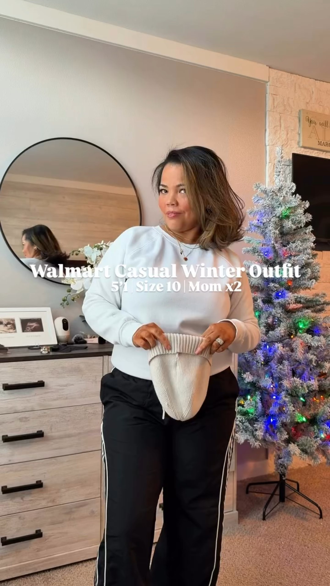 Walmart casual winter outfit idea! I’m wearing a size medium in the sweatshirt and a medium in the track pants!

Comment ‘LOOK’ and I’ll send you the outfit details!

@walmart @walmartcreator 

#WalmartPartner #winteroutfit #casualoutfitideas

#LTKPetite #LTKHoliday #LTKMidsize