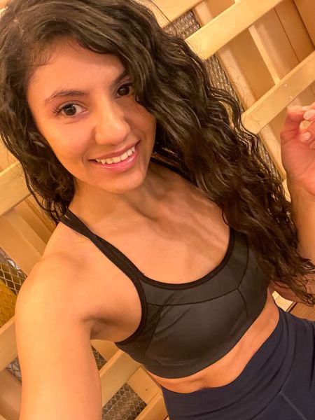 All my curly hair peeps here’s a hair product you MUST try!!!! Linked below⬇️

This is me in the sauna room & I have minimum frizz😮 I truly love this curl oil gel!🤍 
If you have frizzy, unmanageable hair, it’s worth a try! ➰

#LTKstyletip #LTKunder50 #LTKbeauty
