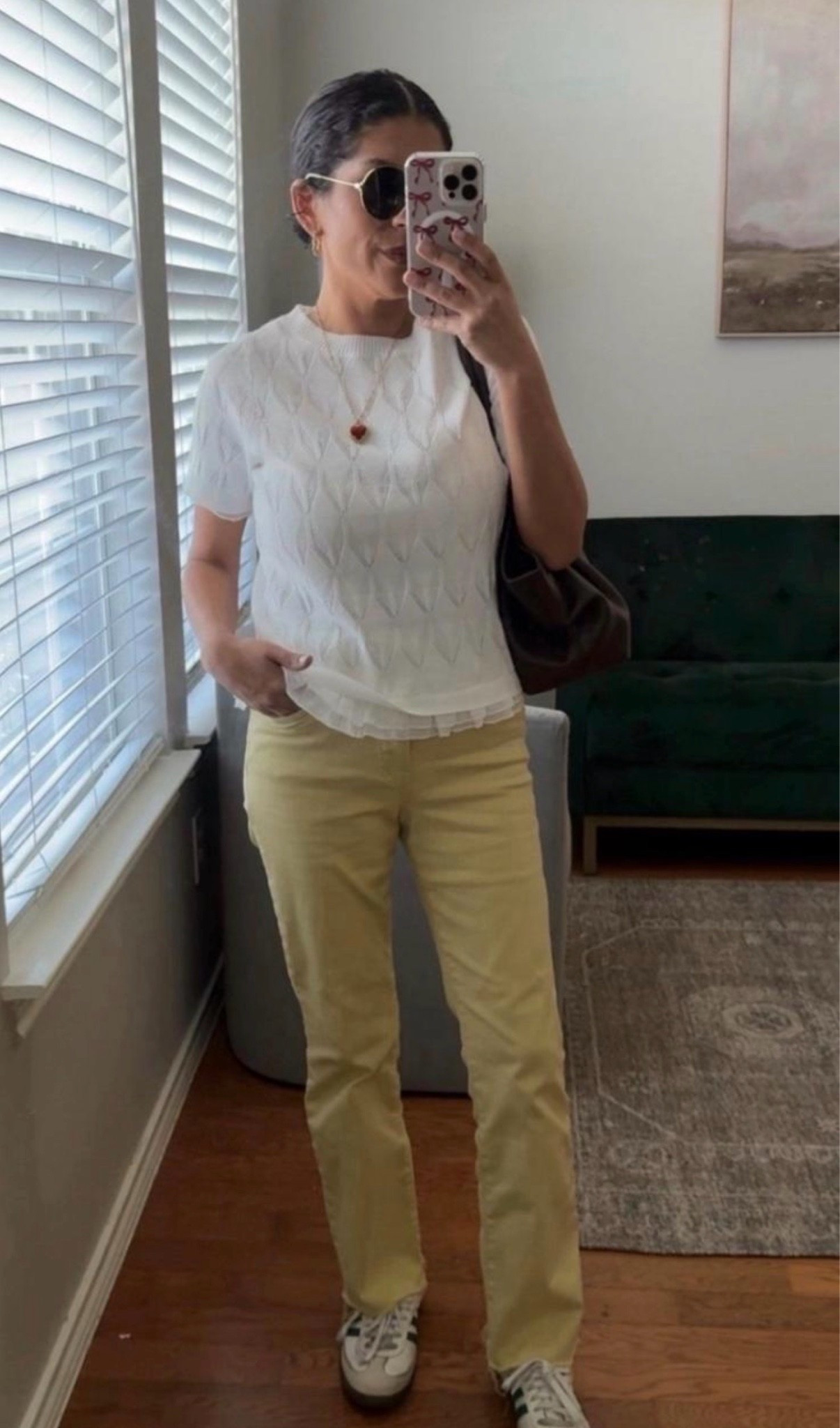 Soft yellow + crisp white is such a good combo for an easy everyday look 💛 Simple, polished, and effortless.

#EverydayStyle #CasualChic #OutfitInspiration

#LTKdayinmylife #LTKootd #LTKstorytime