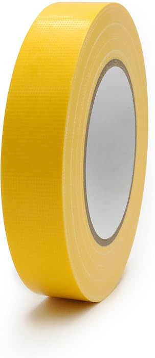 Duct Tape 1 Inch X 44 Yards, 8.5 mil Thickness, Heavy Duty Yellow Duct Tape, No Residue, Waterpro... | Amazon (US)