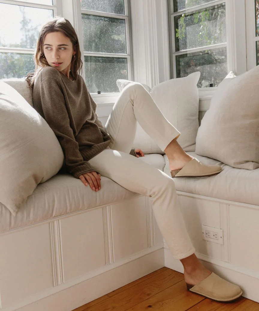 Oiled Leather Moc Clog | Jenni Kayne