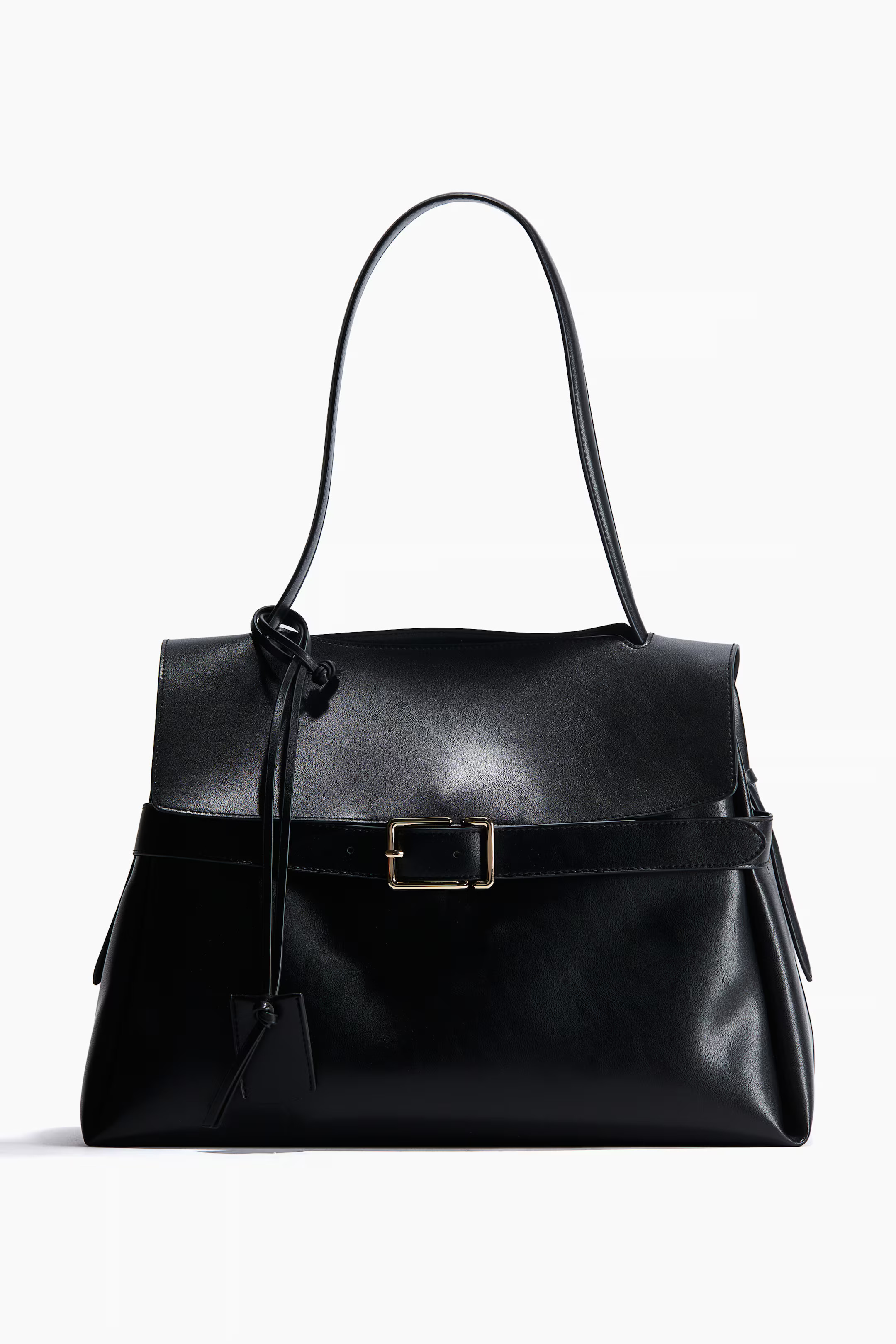 Strap-detail handbag - Black - Ladies | H&M US | H&M (US + CA)