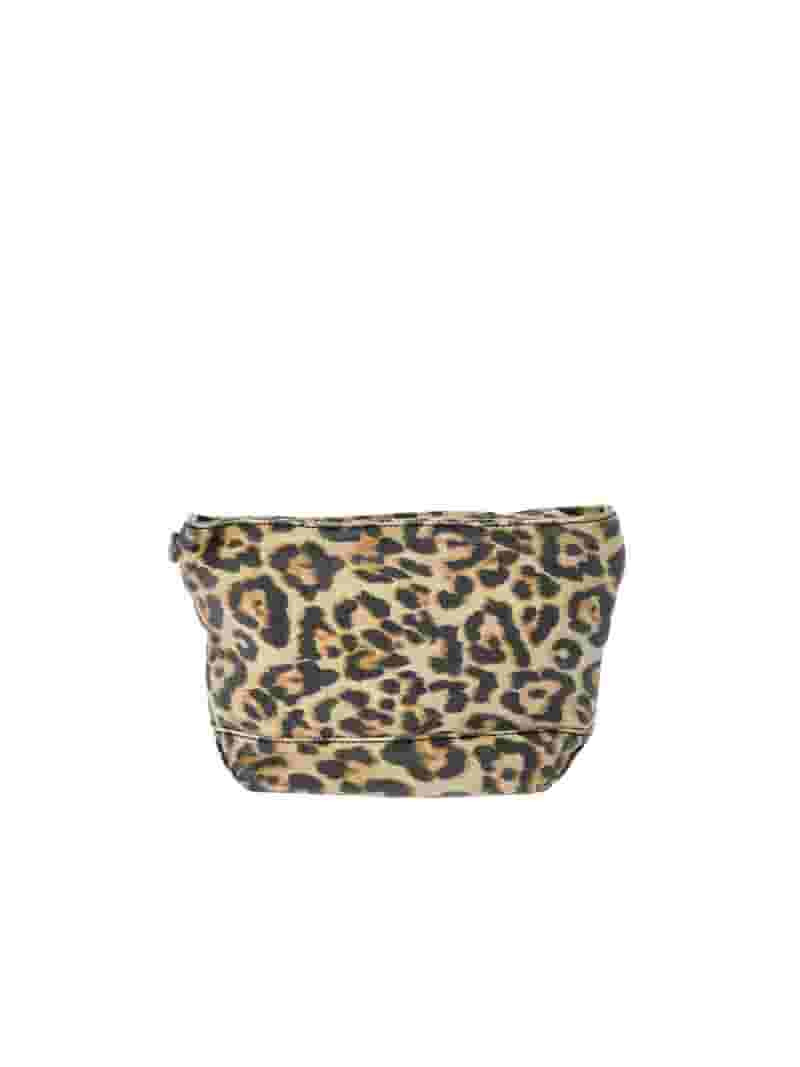 No Boundaries Casual Pouch with Keychain, Women's, Leopard | Walmart (US)
