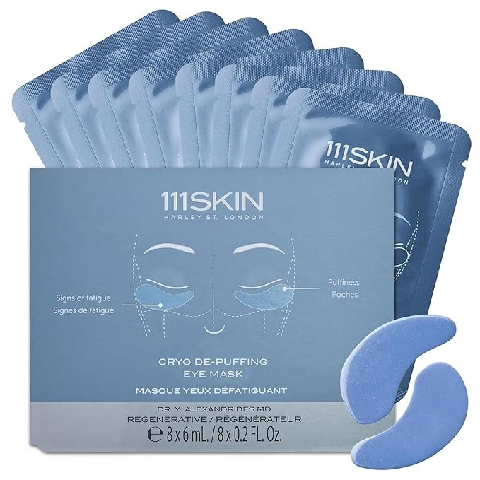 111SKIN Cryo De-Puffing Eye Mask, Hydrating Under Eye Patches for Puffy Eyes & Dark Circles with ... | Amazon (US)