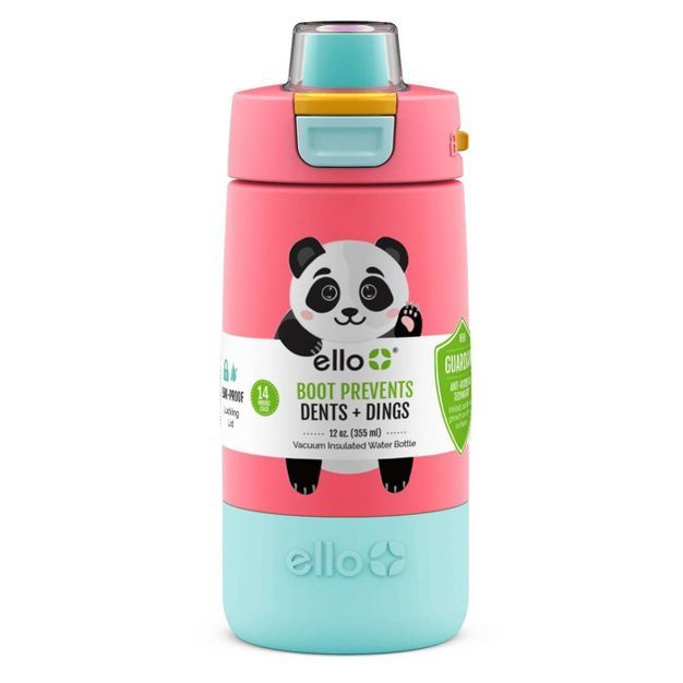Ello 12oz Stainless Steel Colby Kids' Water Bottle | Target