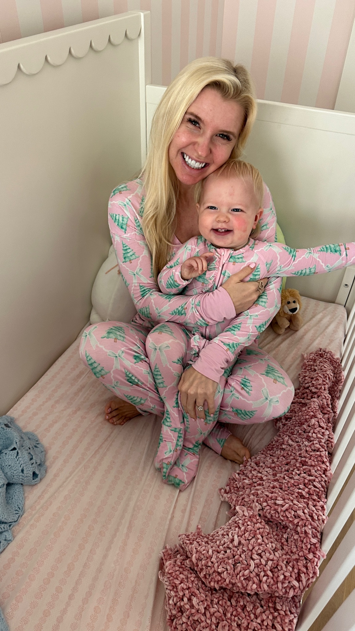 Love these moment with Lily! 🥹 Adorable pajamas from Bums & Roses. They have so many family matching sets and they’re super comfortable! 💕

#LTKHoliday #LTKFamily #LTKBaby