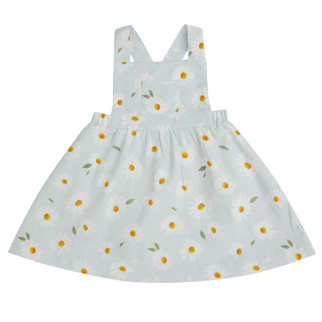 Corduroy Overall Dress, Daisy | SpearmintLOVE