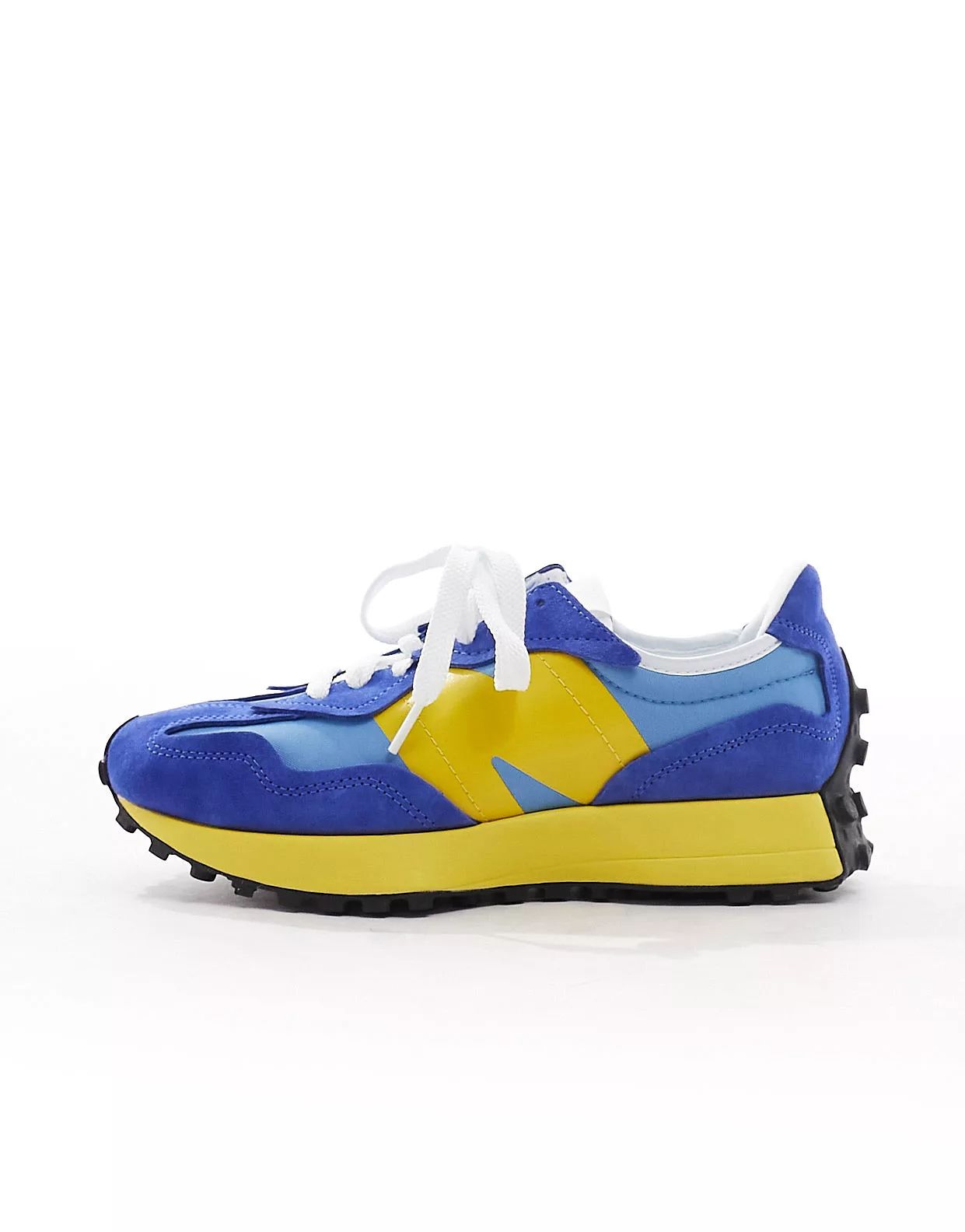 New Balance 327 trainers in blue multi and yellow | ASOS | ASOS (Global)