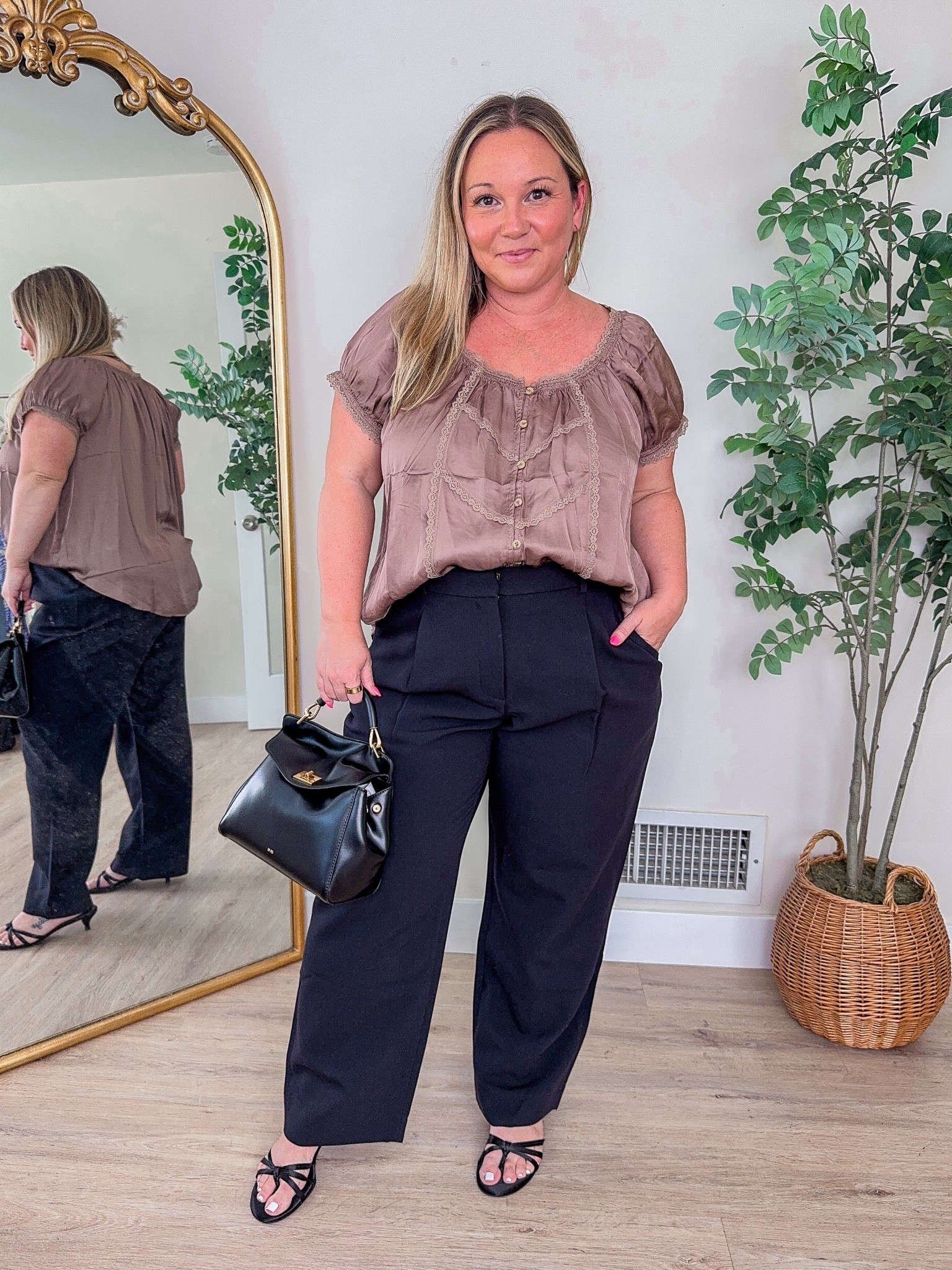 Midsize workwear outfit 
Abercrombie trousers size 32 SHORT Curve Love 
Top size XL 

Midsize style, fall outfit, workwear style, office outfit, business casual, petite style, Anthropologie, fall style, fall trends, Amazon fashion 

#LTKWorkwear #LTKPetite #LTKMidsize