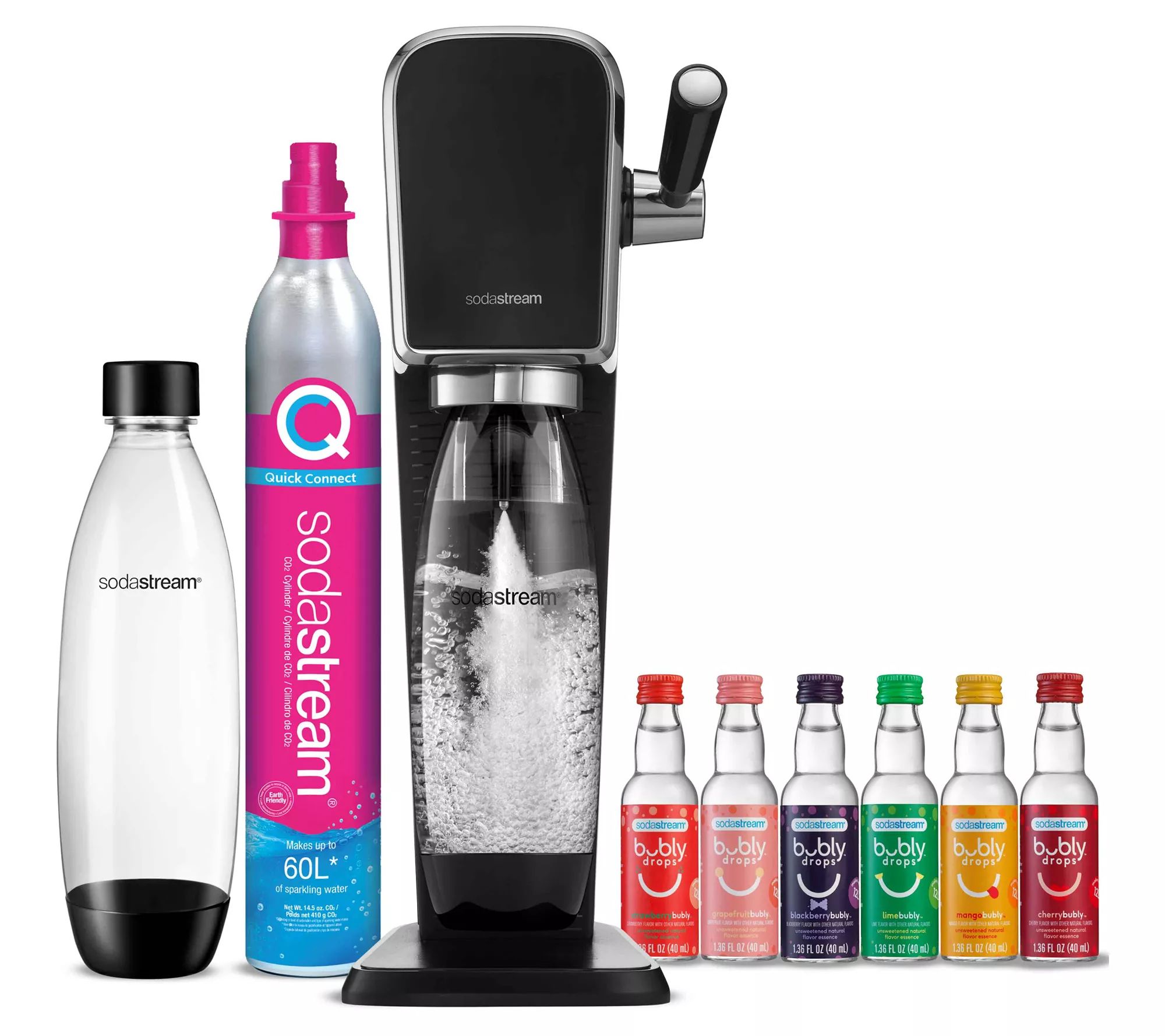 SodaStream Art Sparkling Water Maker withAccessories - QVC.com | QVC