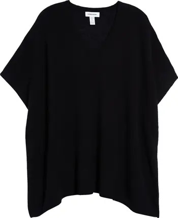 V-Neck Wool & Cashmere Poncho | Nordstrom