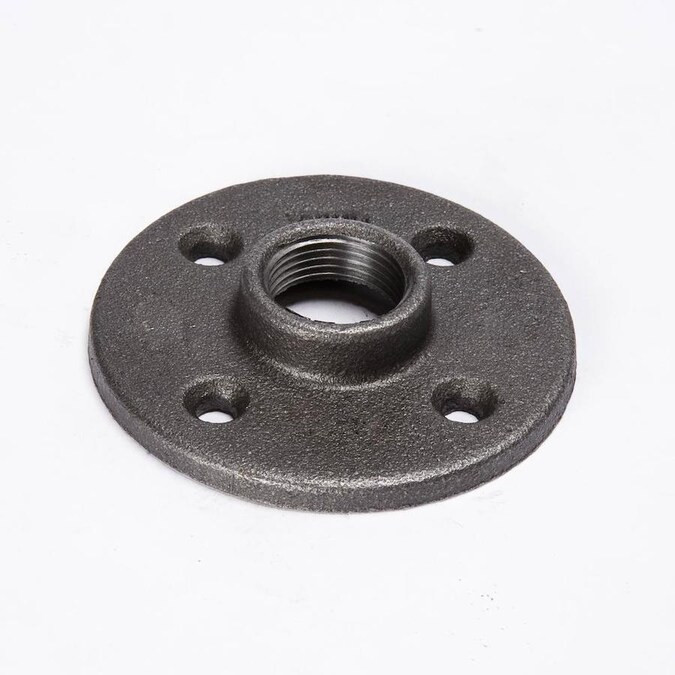 B&K 1/2-in dia Black Iron Floor Flange Fitting Lowes.com | Lowe's