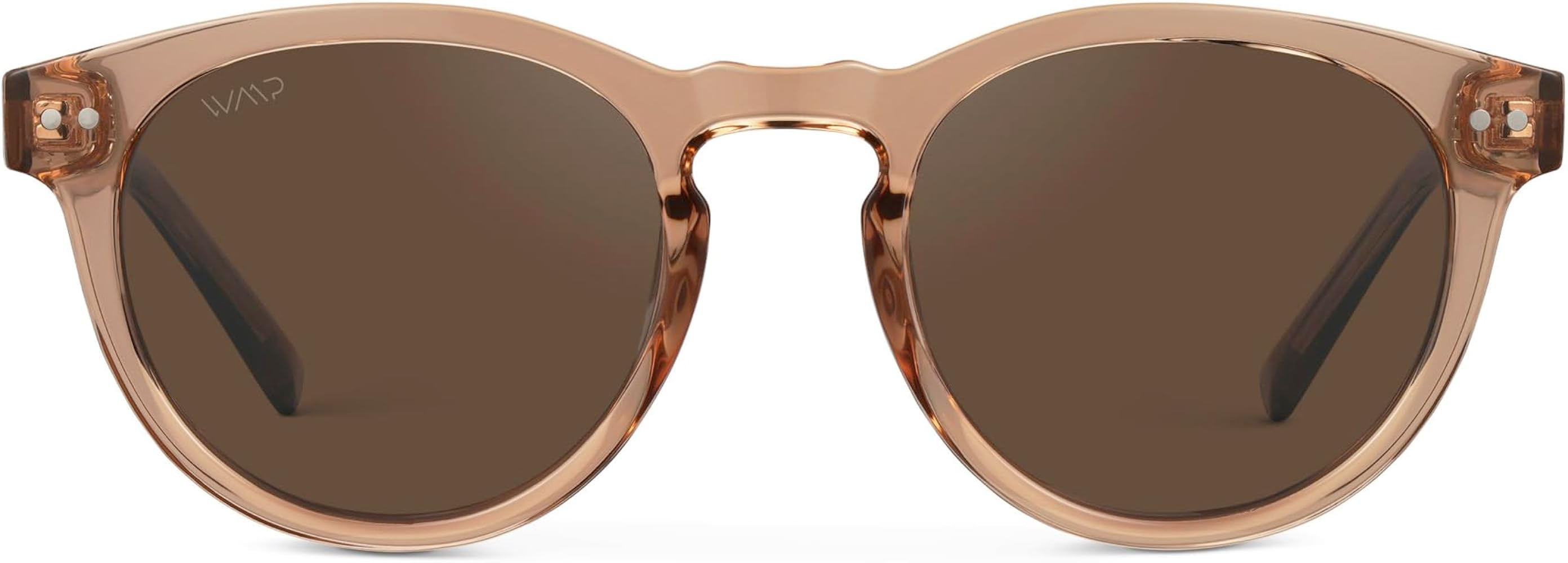 WearMe Pro Tate Women's Polarized Sunglasses, Retro Round Frame, UV400 | Amazon (US)