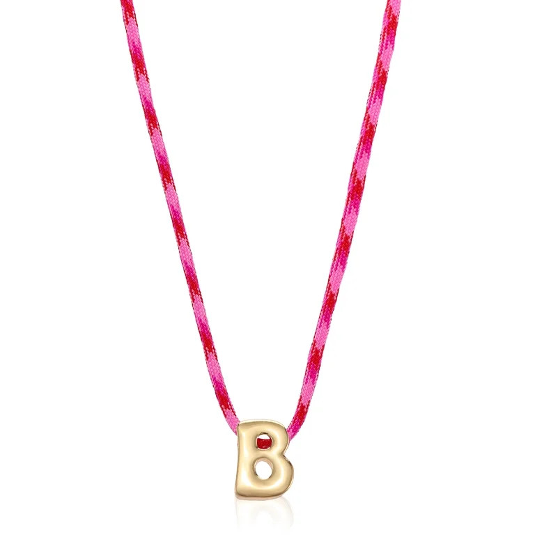 No Boundaries Initial Pendant Necklace | Walmart (US)