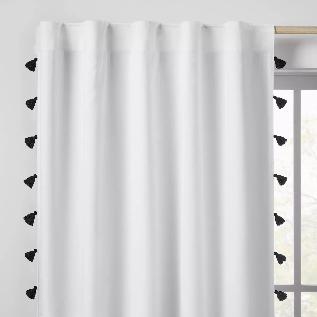 Blackout Tassel Kids' Curtain Panel - Pillowfort™ | Target