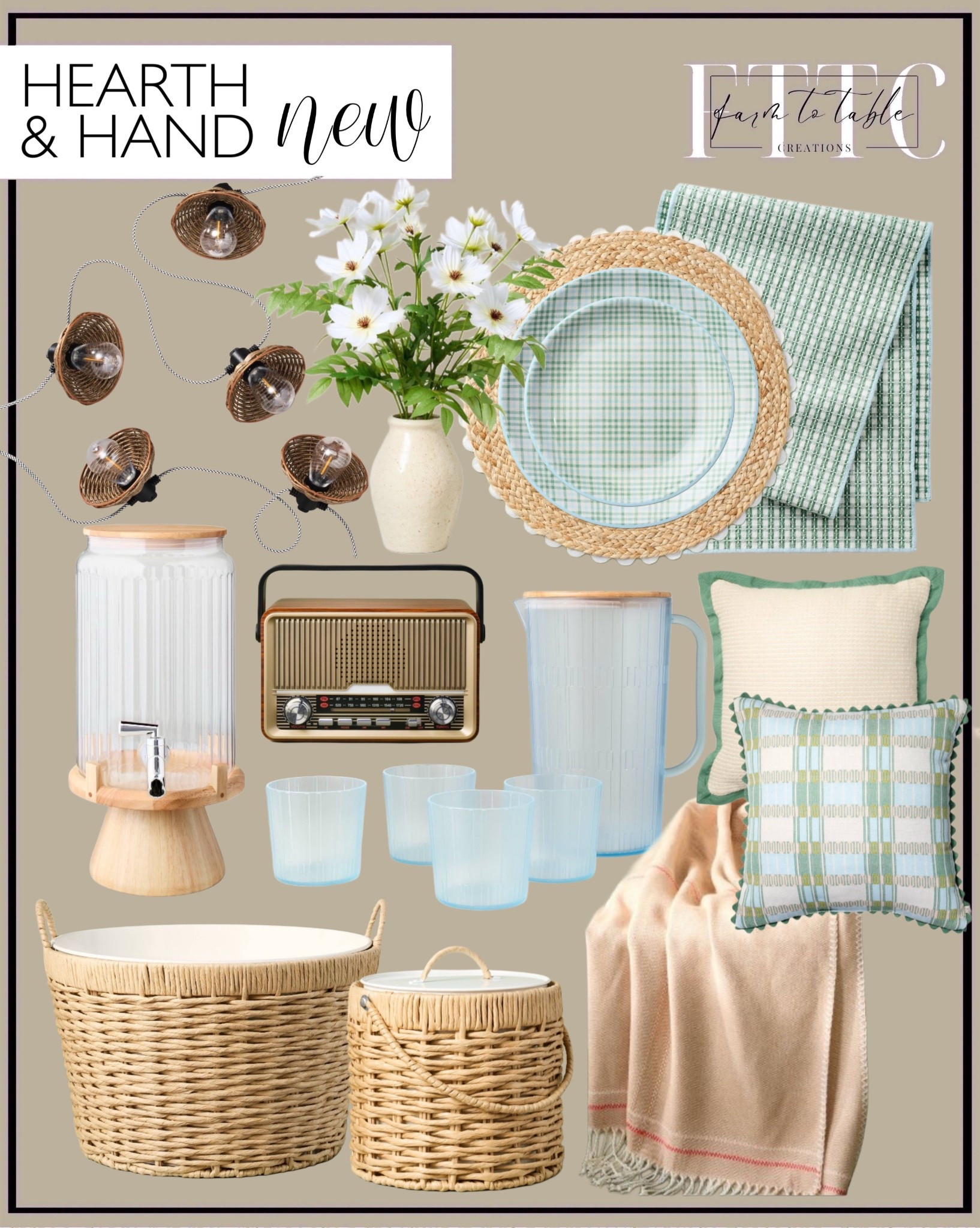 Hearth & Hand x Target New Summer Finds. Follow @farmtotablecreations on Instagram for more inspiration.

Loving the new Hearth & Hand Summer releases. These items will be available April 13th. 

Outdoor Lawn Games | Summer Home Finds | Outdoor Patio Finds | Living Room | Spring Refresh |  Bedroom Finds | Neutral Stems | Spring Stems | Bookshelf Decor | Bedroom Space | Cozy Corner | Bathroom | Curated Entryway | Spring  Decor | End of Year Clearance | Trending Decor | Viral Decor  | Coffee Table Decor | Neutral Decor | Stem Sale | Target Finds | Skinny Bench | Bedroom | Living Room | Breakfast Nook | Amazon Home | Target Sale | Loloi Rugs | Magnolia Home | console table | console table styling | faux stems | entryway space | front porch decor | neutral decor | entryway decor | cozy home | affordable decor |  home decor | home inspiration | console styling | entryway rug | cozy moody home | moody home decor | neutral home | bathroom decor | living room | spring decor | Hearth & Hand | Studio McGee | 2025 Home Trends | trending home | Walmart Home Finds


#LTKSeasonal #LTKFindsUnder50 #LTKHome