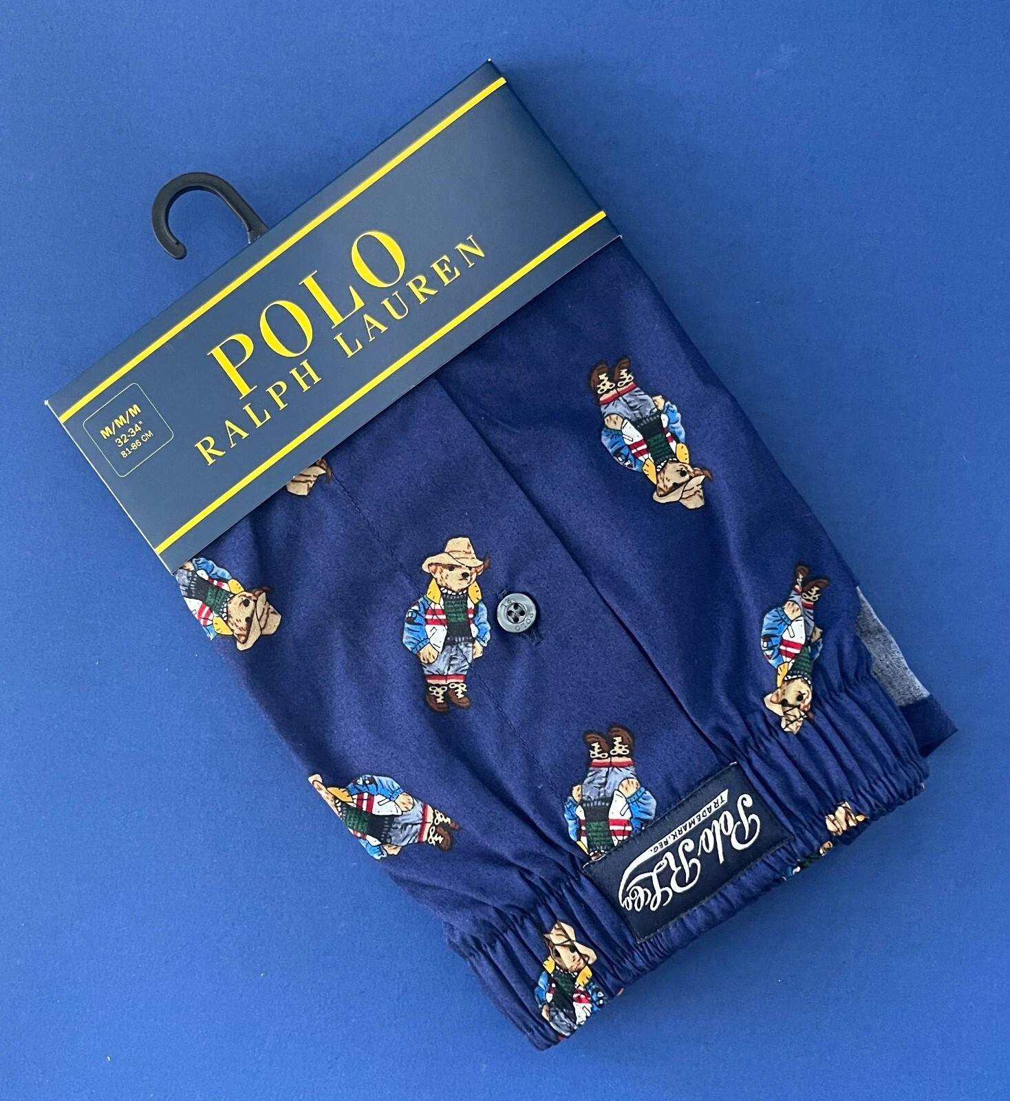 NWT Polo Ralph Lauren Cotton Classic Fit Button Front Boxer - Assorted Prints | eBay US