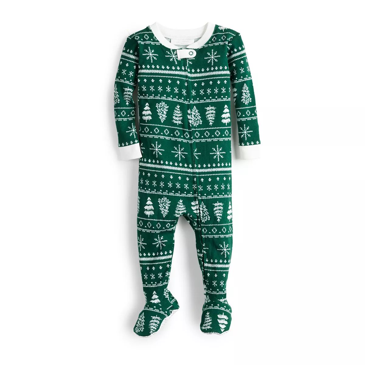 Baby LC Lauren Conrad Jammies For Your Families® Fairisle One-Piece Pajamas | Kohl's
