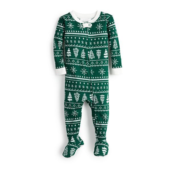 Baby LC Lauren Conrad Jammies For Your Families® Fairisle One-Piece Pajamas | Kohl's