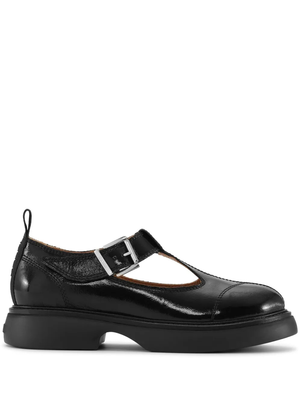 cut-out buckle-fastening loafers | Farfetch Global