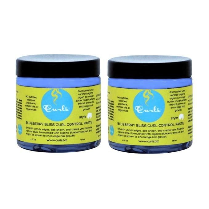 Curls Blueberry Bliss Curl Control Paste, 4 Ounces (Pack of 2) | Amazon (US)