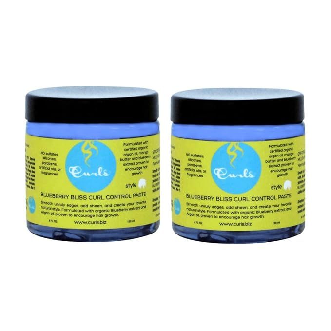 Curls Blueberry Bliss Curl Control Paste, 4 Ounces (Pack of 2) | Amazon (US)