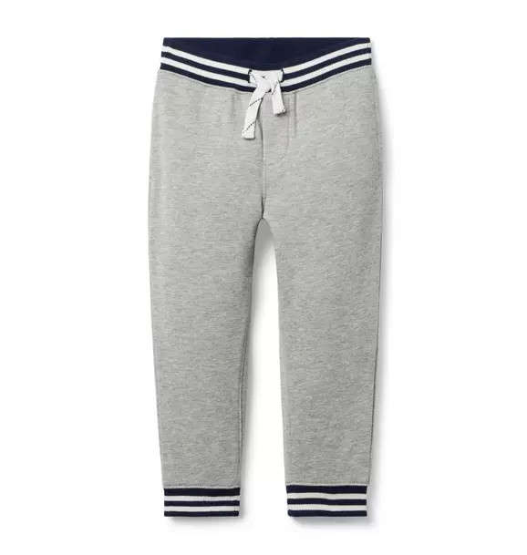The Stripe French Terry Jogger | Janie and Jack