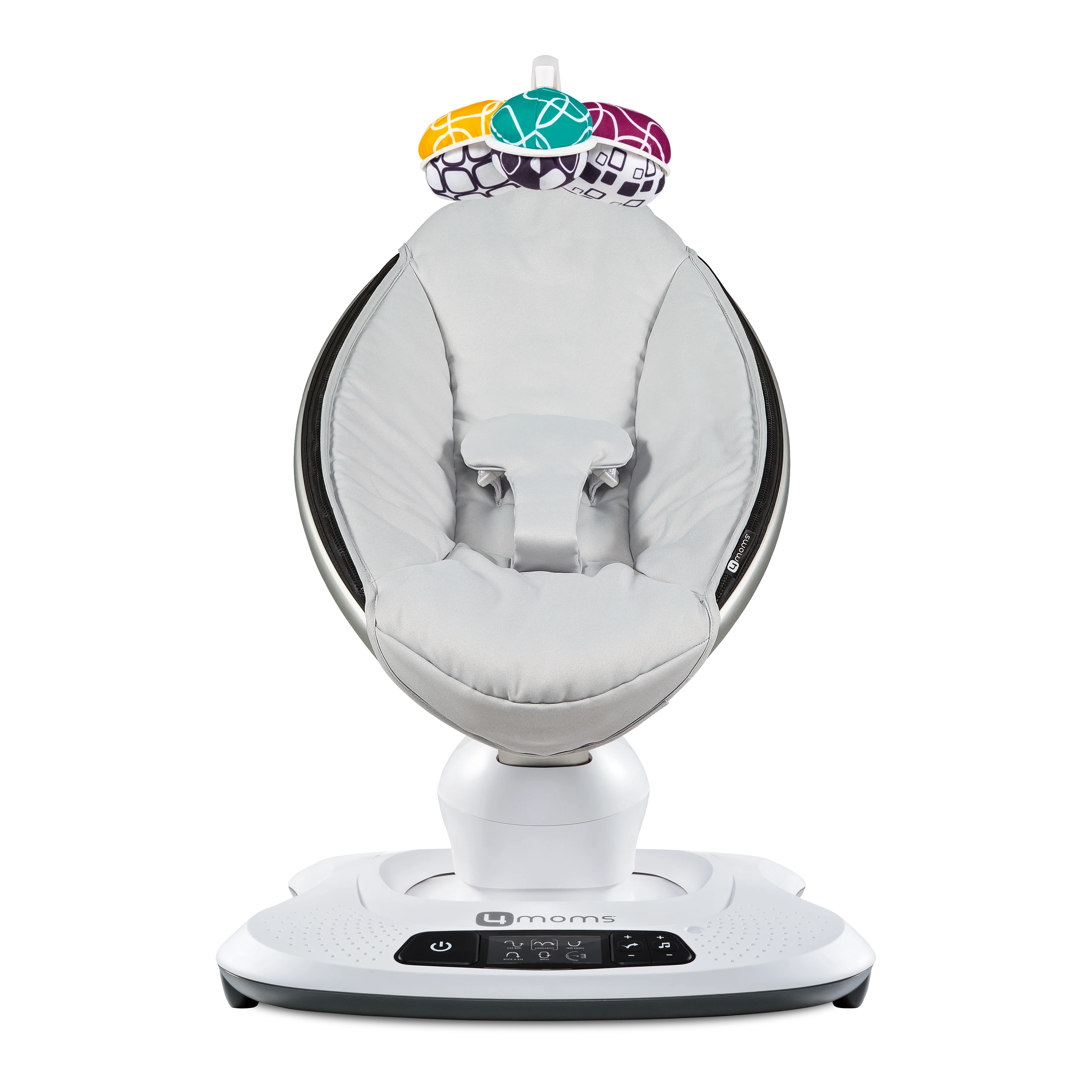 4moms® mamaRoo®4 | 5 unique motions | Bluetooth Enabled Baby Swing | Grey Classic | Walmart (US)