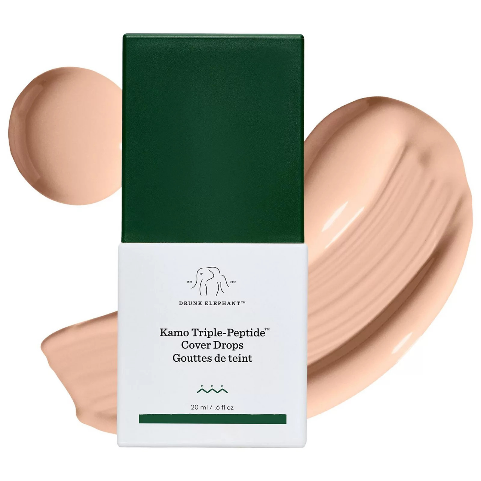 Drunk Elephant Kamo Triple-Peptide Multi-Use Serum Foundation, Size: 1 FL Oz, None | Kohl's