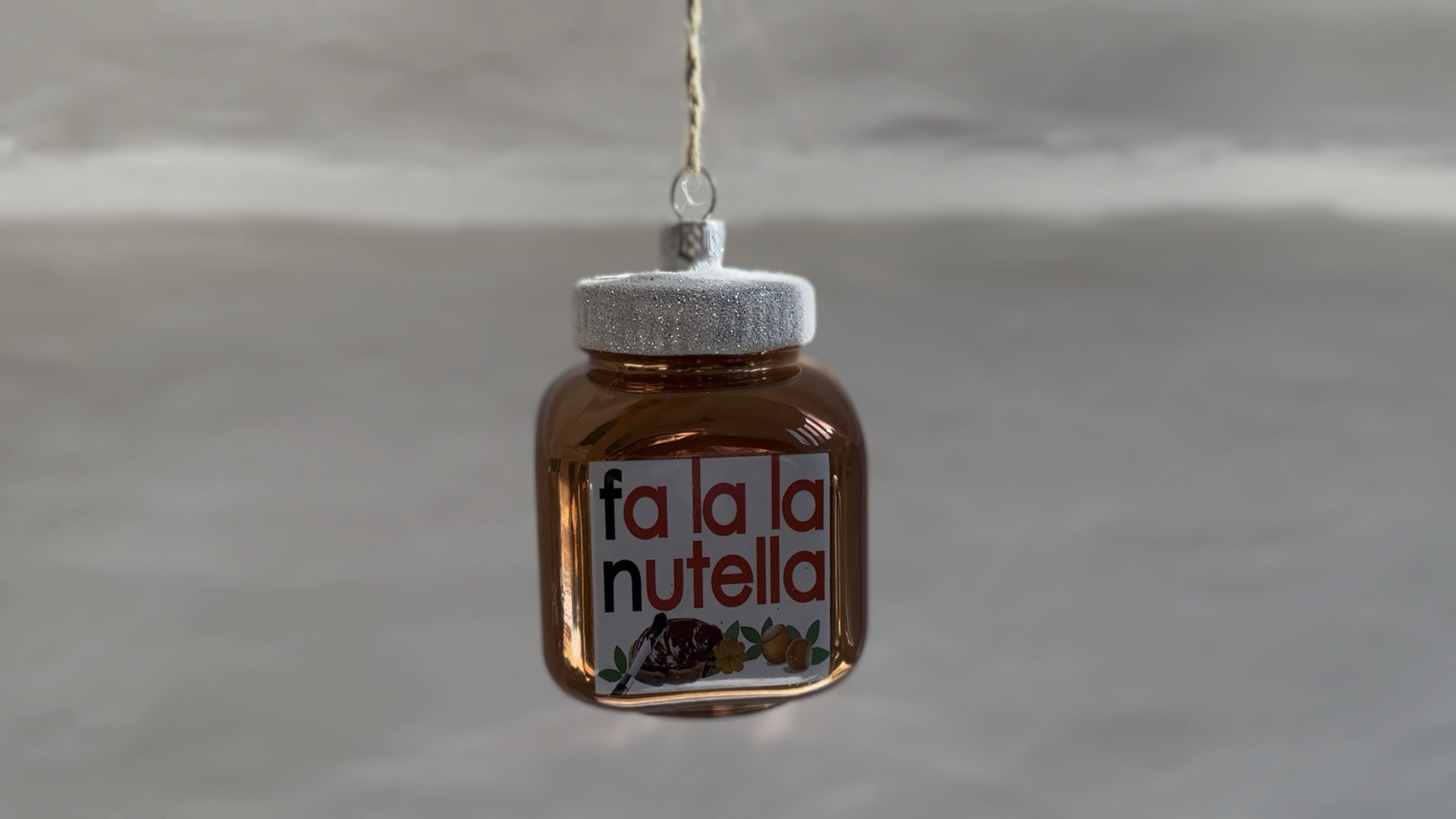 Cody Foster Cody Foster FA La Hazelnut Spread Faux Food Jar Glass Christmas Ornament 

#LTKHoliday #LTKHolidaySale #LTKSeasonal