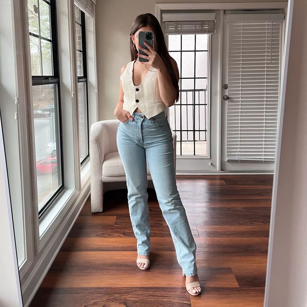 SHEIN BIZwear Button Front Vest … curated on LTK